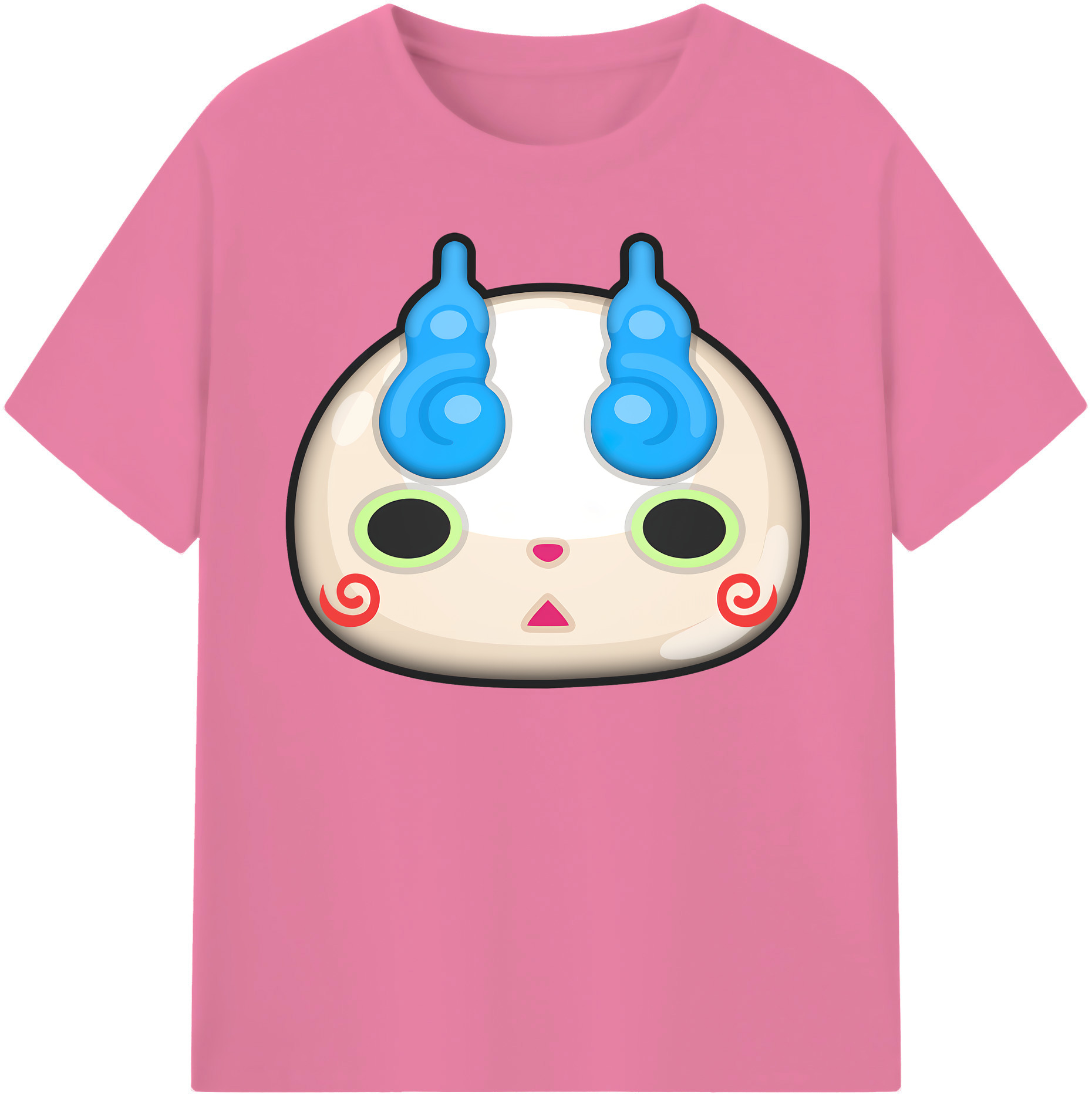 （画像用） 妖怪ウォッチ Yo-kai Watch 綿100％半袖Tシャツ（フロントプリント）